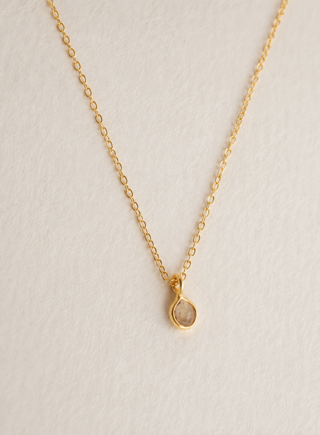 Artisav Diamond Silver 925 Gold Plated Necklace