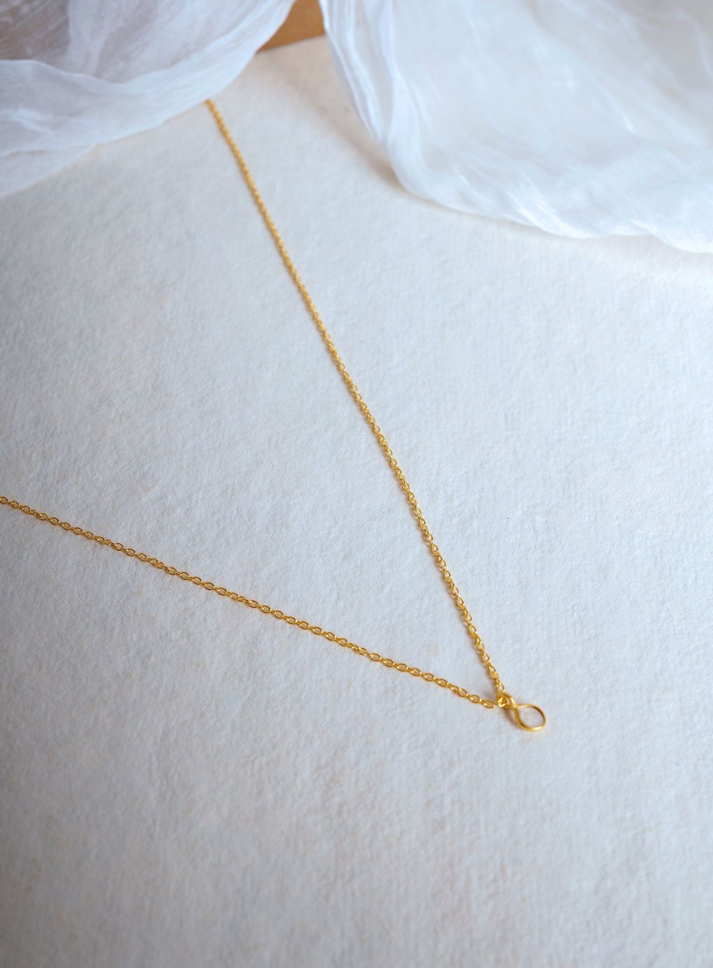 Sterling Silver 925 gold-plated diamond necklace featuring a delicate natural diamond pendant on a fine chain.
