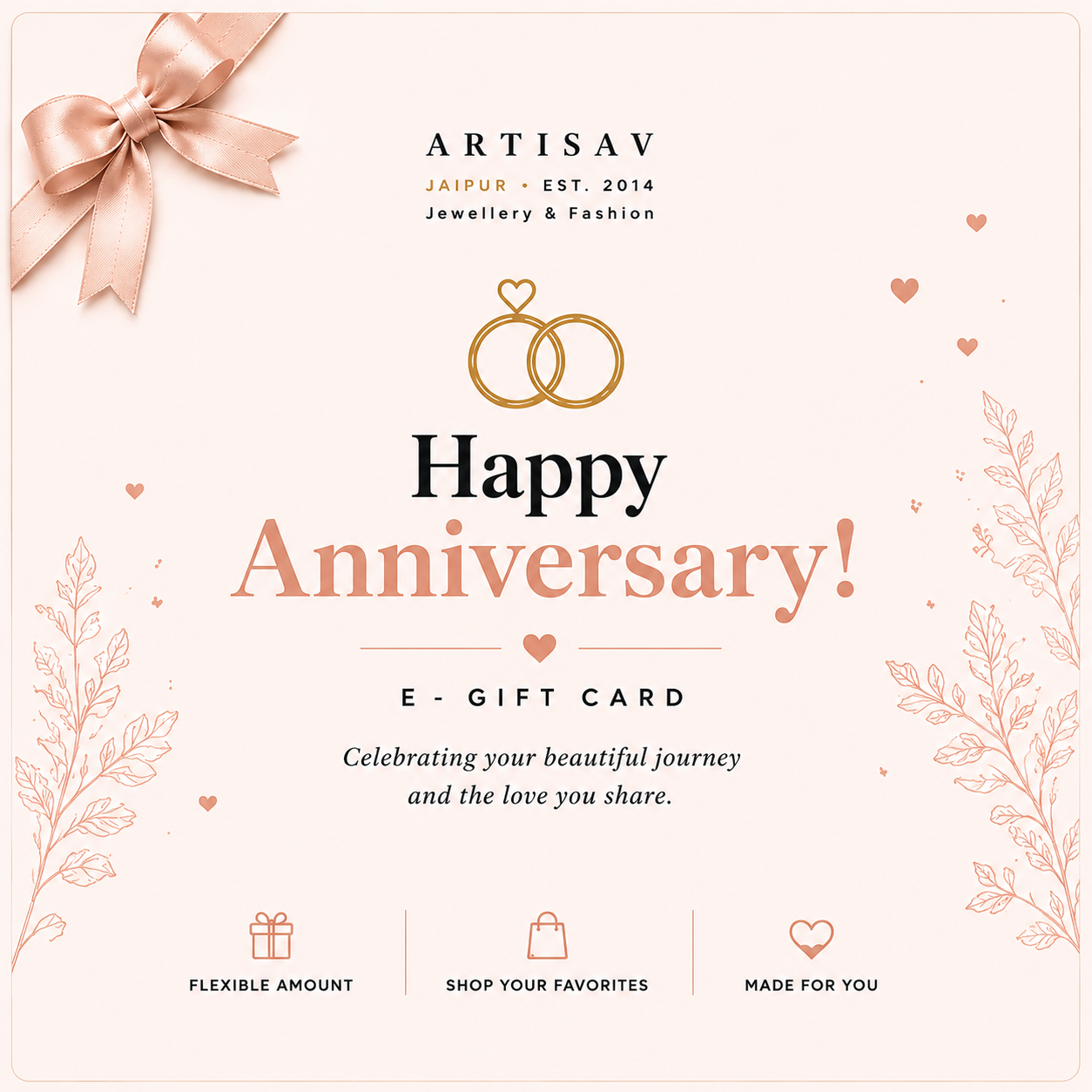 Wedding Anniversary E-Gift card