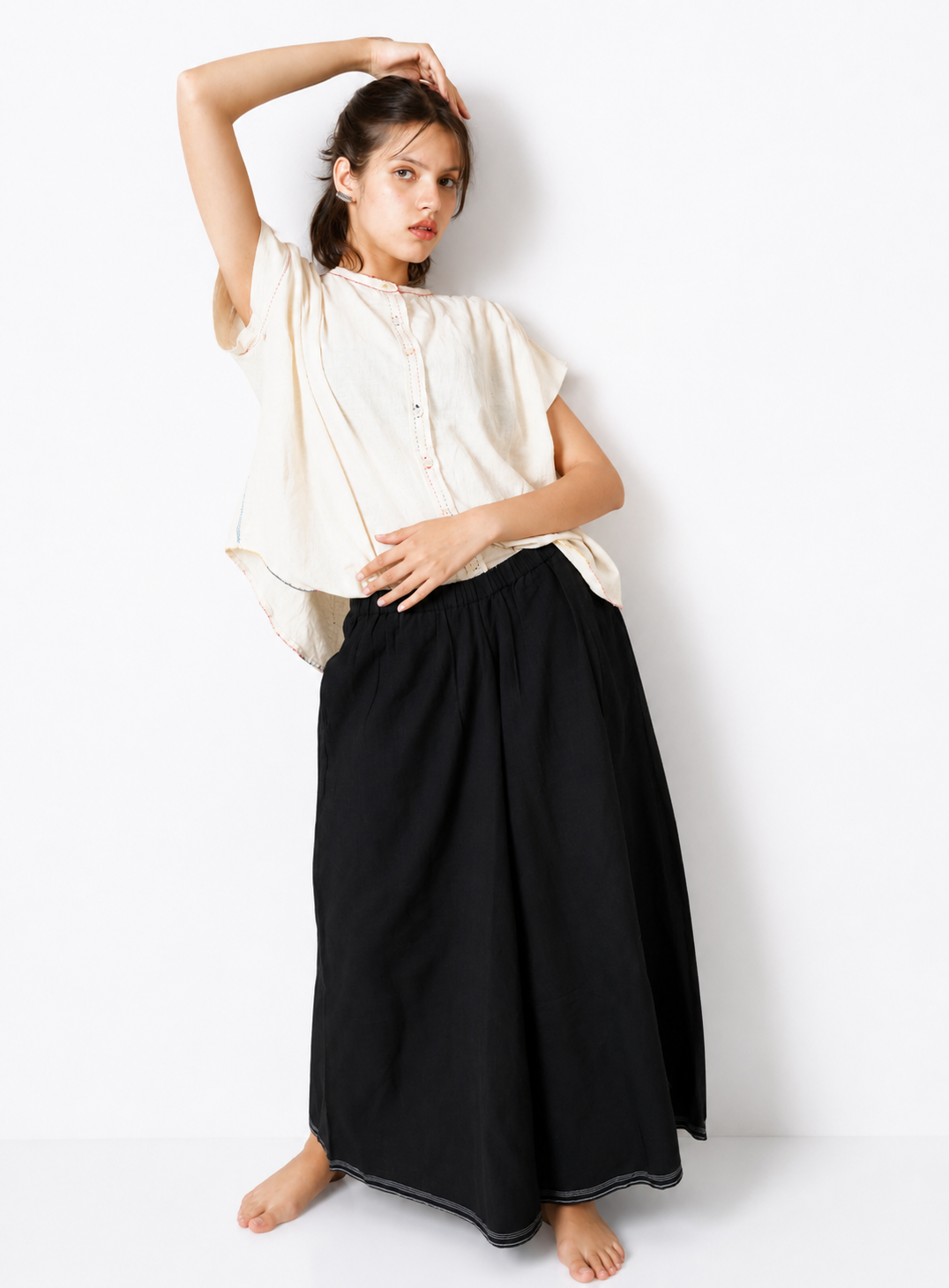 Mathilde Blouse in Kala Cotton