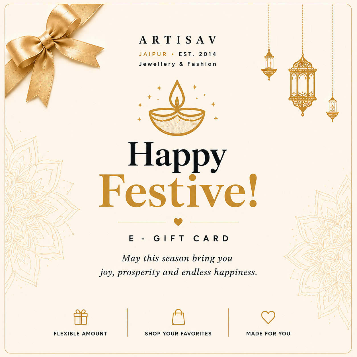 Happy Festive E-Gift Card