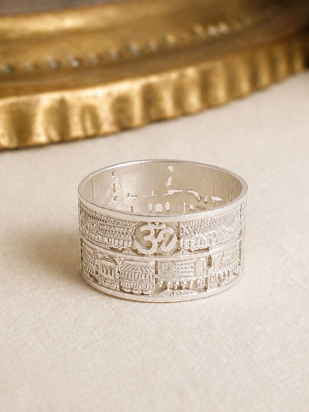 Heritage Architectural Statement Silver 925 Ring